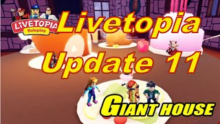 🌱🌱🌱Roblox Livetopia Update 11 Jacks House [upl. by Abdulla20]