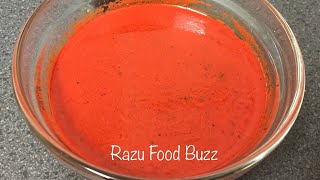 Home Made Best Tandoori Sauce  Tandoori Sauce Recipe [upl. by Ettecul]