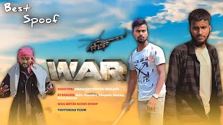 War Movie Action  Best spoof scene Hiritikroshan Tigershoraff Sri63 [upl. by Schoenberg]