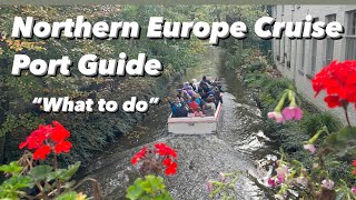 Northern Europe Cruise quotYour essential port guidesquot Bruges Rotterdam Hamburg northerneurope [upl. by Llenyl]