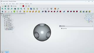 FreeCad 3d display effects 3 Cross Section filling [upl. by Koy554]