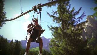 FLY LINE Catinaccio Rosengarten [upl. by Aihsa894]