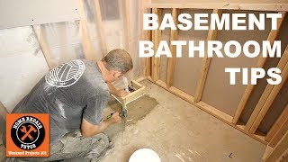 How to install Basement Bathroom Plumbing A to Z Part 2 [upl. by Ytirahc712]