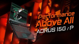 AORUS 15G15P RTX 30  Official Trailer [upl. by Eivol411]