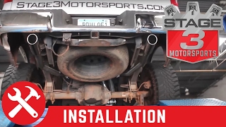 20042008 F150 MBRP Installer Series Dual Rear Cat Back Exhaust Install [upl. by Arlina]