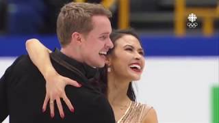 Madison Chock amp Evan Bates Worlds 2019 Warmup  FD CBC [upl. by Nalad]