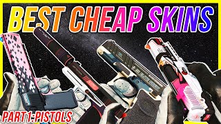 CSGO Best Cheap Skins Part 1 Pistols  Best Looking Cheap Skins For CS2 [upl. by Arabeila]