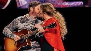 Kelly Clarkson’s husband Brandon Blackstock surprises her on stage as she sings Piece by Piece [upl. by Humfried]