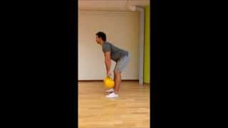 Strake markløft med kettlebells [upl. by Sosthina]