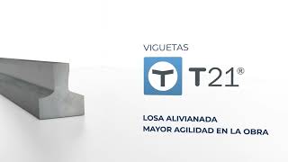 Tensolite SA  Viguetas pretensadas T21 [upl. by Tran]