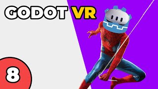 VR Grapple Hook in under 4 minutes  Build a VR Game in Godot 8 [upl. by Enoob348]