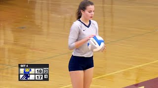 Champlin Park vs Eagan Girls High School Volleyball State [upl. by Werdma]