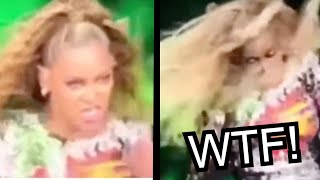 Beyonce turns into a DEMON live LEAKED VIDEO [upl. by Fredenburg869]