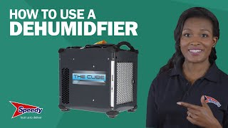 How to Use Dehumidifiers Correctly and Safely  Speedy Services [upl. by Atteroc]