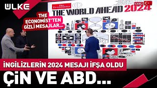 İngiliz dergisi The Economistin 2024 kapağındaki gizli ÇinABD mesajı ifşa edildi [upl. by Eekcaj]