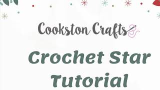 Crochet Star Tutorial [upl. by How792]