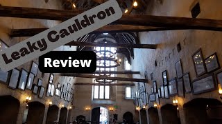 Leaky Cauldron Review with Kids Meals and Drinks [upl. by Aluor]