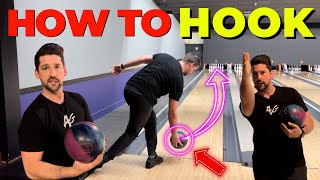 How To HOOK A Bowling Ball For Beginners [upl. by Ysirhc]