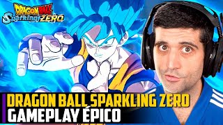 Dragon Ball Sparkling Zero Goku x Vegeta PRIMEIRO gameplay ÉPICO [upl. by Lirrehs]