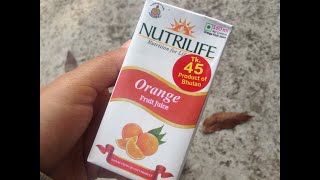 Nutrilife  Orange juice  Review [upl. by Ranson]