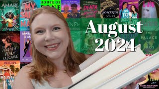 August 2024 Anticipated Book Releases  TBR [upl. by Filberte]