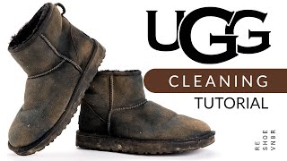 Quick and Easy Way To Clean UGG Boots [upl. by Issie]