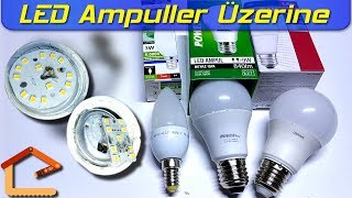 LED Ampuller Üzerine Detaylı İnceleme Karşılaştırma ve Çalışma Testi 28 [upl. by Beitch]