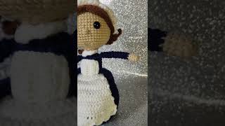 Florence Nightingale crochet amigurumis florence florencenightingale ganchillo enfermera [upl. by Aneleh]