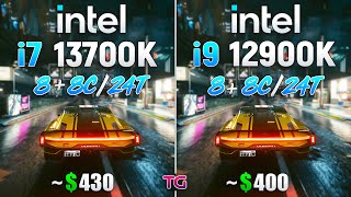 Core i7 13700K vs Core i9 12900K  Test in 8 Games [upl. by Sublett]