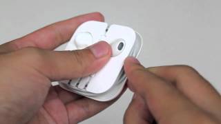 How To Put Back Your Apple Earpods In The Travel Case [upl. by Ramyar]