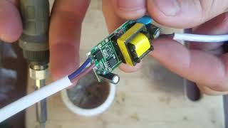 How To Fix a Flickering LED Light for 50 Cents [upl. by Azzil]