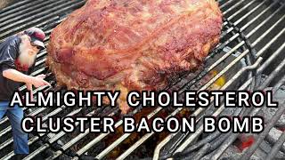 Almighty Cholesterol Cluster Bacon Bomb [upl. by Eelrebmik]