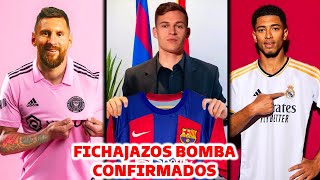 🚨LOCURA SE HACE OFICIAL FICHAJAZO BOMBA  FICHAJES YA CONFIRMADOS y RUMORES  MERCADO DE FICHAJES [upl. by Tavis]