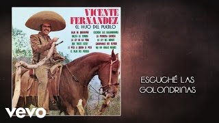 Vicente Fernández  Escuché las Golondrinas Audio [upl. by Everard]