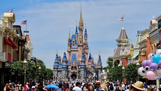 Magic Kingdom 2023 Fast Walkthrough Tour in 4K  Walt Disney World Orlando Florida April 2023 [upl. by Alderson366]