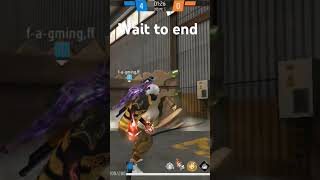 freefire wait to end overb confidence free fire lover 1vs2 [upl. by Neetsirk863]