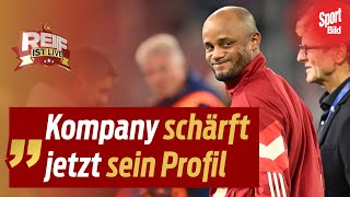 FC Bayern Trainer Vincent Kompany emotional nach Kantersieg  Reif ist Live [upl. by Anahgem670]