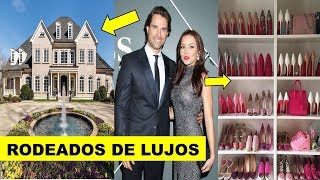 ASI VIVEN ANGELIQUE BOYER y SEBASTIAN RULLI CONOCE SU LUJOSA MANSIÓN [upl. by Kasevich]