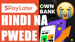 Convert SPayLater to OWNBank Di na Pwede Confirmed How to convert SPayLater to Cash DigitalGuidePh [upl. by Eiuqnom641]