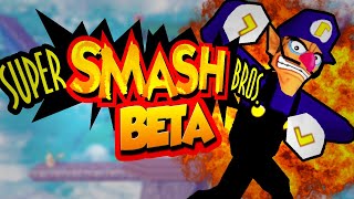 💜 ENCUENTRO UN MOD BETA DE WALUIGI EN SMASH BROS 64 😲 [upl. by Nadda]