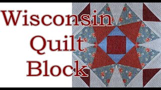 Wisconsin Quilt Block [upl. by Suirauqed]