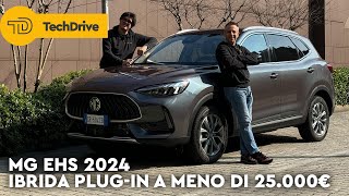 MG EHS  IBRIDA PLUGIN CHE COSTA MENO DELLA BENZINA Test Drive PRO e CONTRO [upl. by Naahsar241]