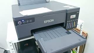 Epson L8050 with Hansol Pigment Ink [upl. by Timus]