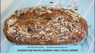 Ekşi Mayalı Tam Tahıllı Ekmek Nasıl Yapılır Ekmek Tarifleri [upl. by Garate]