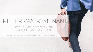 Pieter Van Rymenant  Economische effecten van vermogensbelastingen [upl. by Nagn]