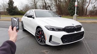 2024 BMW M340i Start Up Exhaust Walkaround Test Drive and Review [upl. by Frazier]