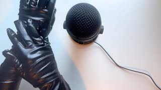 ASMR TingleInducing PU Leather and Velvet Gloves Experience [upl. by Horwath]