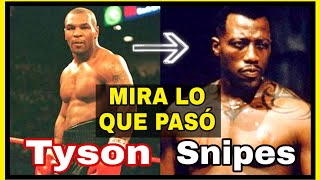 La PELEA de WESLEY SNIPES y MIKE TYSON Nunca te ligues a la novia de un Boxeador [upl. by Ahcurb]