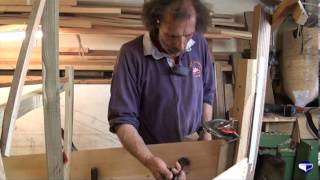 Fitting planks on a clinker vessel small boats  Part 4 [upl. by Susie]