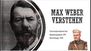 Verstehen  Max Weber  Sociology optional for UPSC  Satyanarayan IPS [upl. by Reeva]